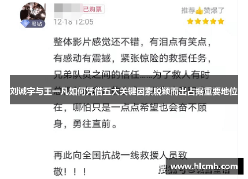 刘诚宇与王一凡如何凭借五大关键因素脱颖而出占据重要地位